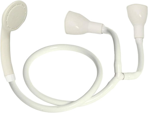 Double tap shower spray hose - tap,