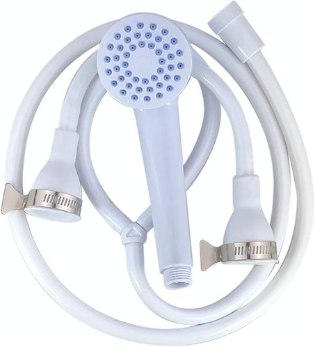 Double tap shower head with - tap,