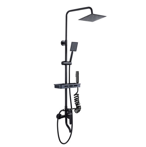 Way diverter black bathroom - diverter,