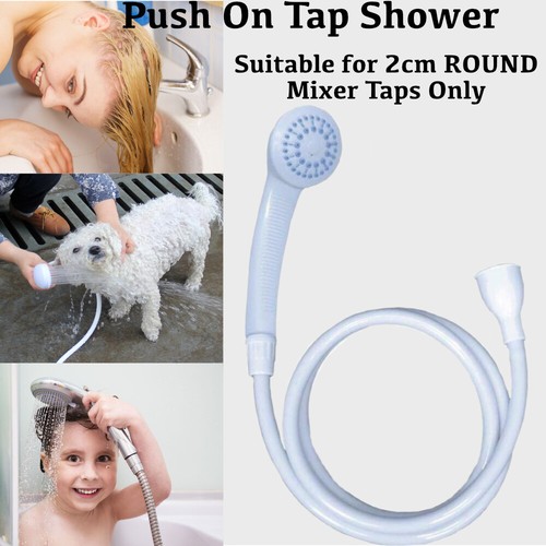 Push shower hose and - shower, head