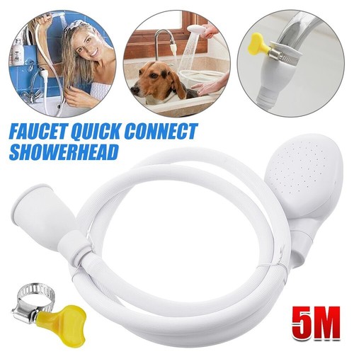 Single tap shower - single, hose