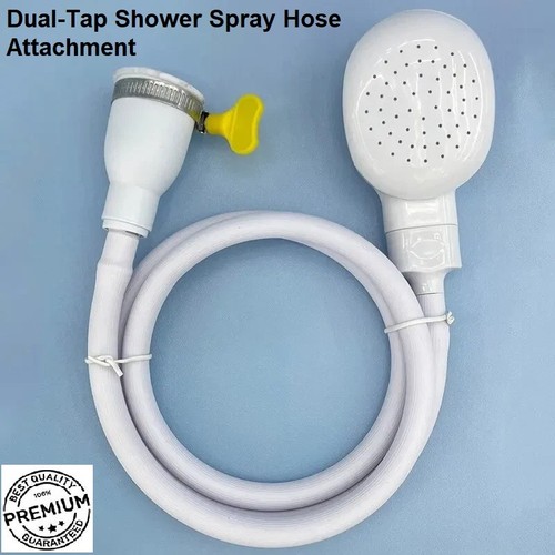 Double single tap shower - tap,