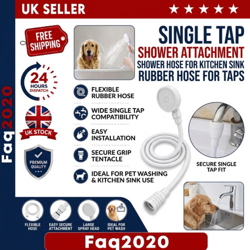 Single tap shower attachment - tap,