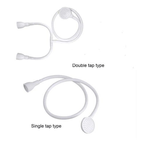 Double single tap shower - tap,