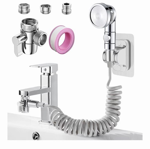 Kitchen sink tap sprayer set - sink,