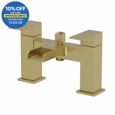 Brushed Brass Waterfall Bath